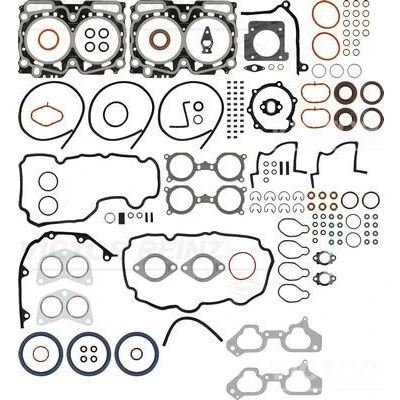 Immagine di REINZ 01 53910 Kit completo guarnizioni, Motore con paraolio albero a gomiti, guarnizione tenuta stelo valvola senza coppa olio
