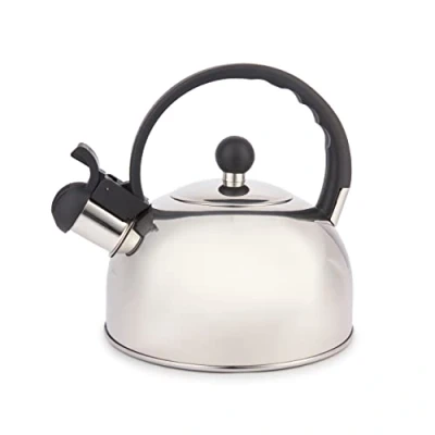 Immagine di La Cafetière Bollitore a fischio, in acciaio inox, 1,3 l, colore: argento
