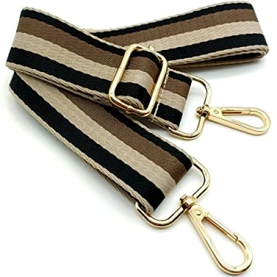 Immagine di Tracolla per Borse Donna Colorato Cinghia Della Borsa Larga, Regolabile con Gold Moschettone, Durevole Crossbody Borsa, Borsetta, Chitarra DIY Spalla Accessori Ragazze, 04