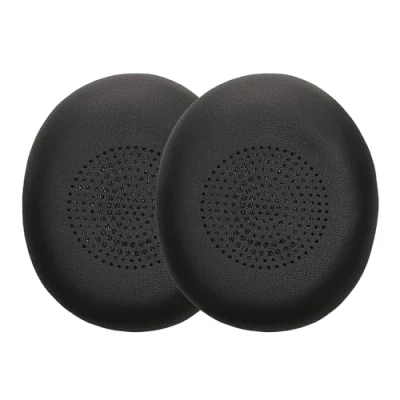 Immagine di kwmobile 2x Cuscinetto Cuffie Compatibile con Jabra Elite 45h Pad Cuscinetti Ricambio Over Ear Simil Pelle nero