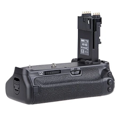 Immagine di ayex Impugnatura per batteria adatta Canon EOS 6D, simile a BG E13, compatibile al 100%, ideale scattare foto in formato verticale