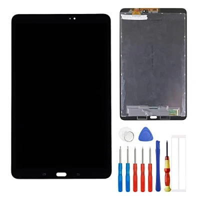 Immagine di E yiiviil Nuovo Display LCD compatibile con Samsung Galaxy Tab A 10.1 2016 SM T580 T585 T587 Touchscreen Digitizer Assembly Nero Vetro + Tools