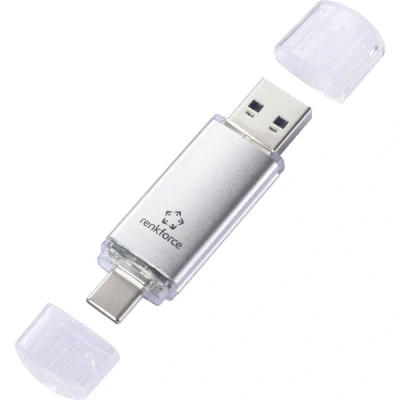 Immagine di Renkforce RF USBOS 230 Chiavetta USB 64 GB Argento 6688140 A, C®