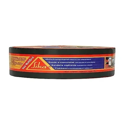 Immagine di Sika 3731 Multiseal nastro di tenuta a freddo, autoadesiva, 75 mm x 10 m, colore: grigio