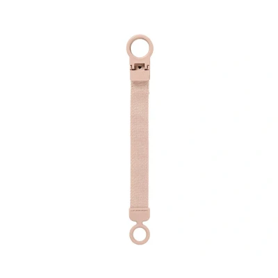 Immagine di Clip per ciuccio BIBS Loop Elegante e sicuro, utilizzabile con una sola mano, si adatta a tutti i alla maggior parte delle marche, lavabile in lavatrice, età 0+ Blush