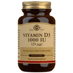 Immagine di Solgar Vitamina D3 1000 UI, 100 capsule