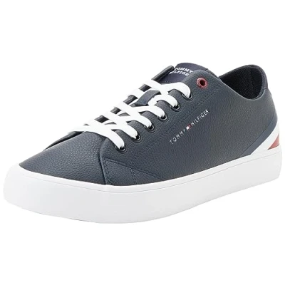 Immagine di Tommy Hilfiger Sneakers Vulcanizzate Uomo Core Low Scarpe, Blu (Desert Sky), 44 EU