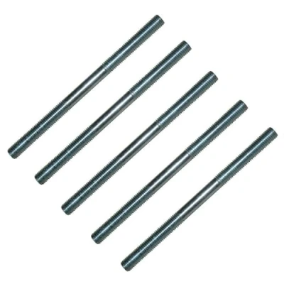 Immagine di 5 pezzi barra filettata M8 destra filettatura sinistra 160 mm