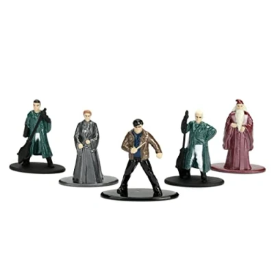 Immagine di Dickie Toys 253180002 Set di 5 statuine da collezione Harry Potter, multicolore