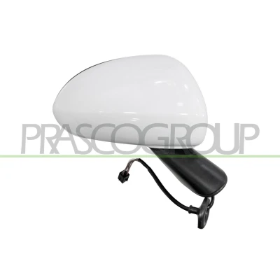 Immagine di Specchio retrovisore esterno Prasco OP0347313P Premium Dx con la prima mano elettrico termico, regolabile dall&#039;interno OPEL: Corsa D Hatchback