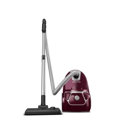 Immagine di Rowenta RO3969EA Compact Power Aspirapolvere a Traino con Filo e Sacco, Home &amp; Car Kit Capacita 3 l, Potenza 750 W