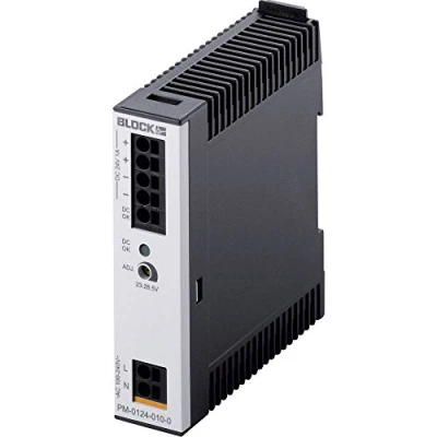 Immagine di Block PM 0124 010 0 Alimentatore per guida DIN 24 V/DC 1 A W Num. uscite:1 x Contenuto pz.