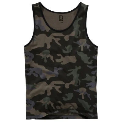 Immagine di Brandit Top, Uomo, Taglia: 3XL, Darkcamo