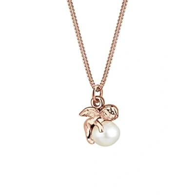 Immagine di Elli Collana Donne Angelo con Perla d&#039;acqua dolce in Argento Sterlino 925
