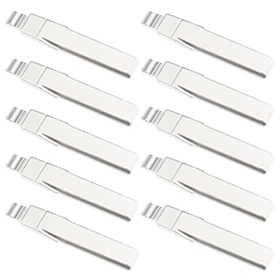 Immagine di ECSiNG 10 pezzi Flip Remote Key Blade Auto Blank HU66/HAA Sostituzione di emergenza Inserto Chiave Lama Compatibile con Smart Keyless Entry