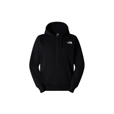 Immagine di The North Face Simple DOME Felpa con zip, Uomo, Taglia: Medium, Tnf black