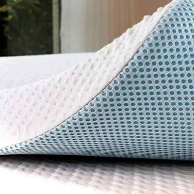 Immagine di subrtex viscoelastico Topper 160 x 200 cm, Matrimoniale in Memory Foam Coprimaterasso con Fodera Morbida Estraibile e Lavabile (160 7,5 cm)