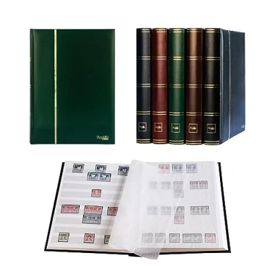 Immagine di Prophila Leuchtturm classificatori 60 pagina bianco, verde colori
