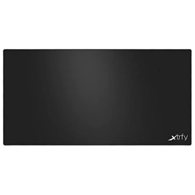 Immagine di Xtrfy GP2, Tappetino per Mouse da Gioco XXL in Tessuto (1200 x 600 3 mm), Precisione ad ogni Movimento del Mouse, Bordi Cuciti, Fondo Antiscivolo, Lavabile Lavatrice, Nero
