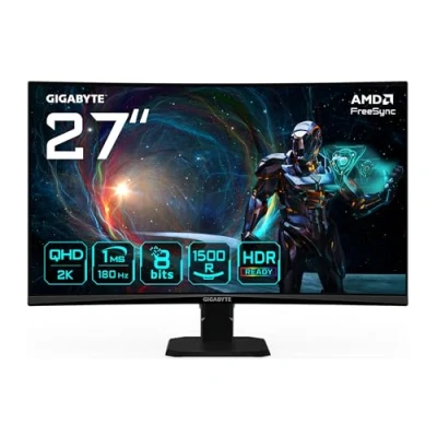 Immagine di Gigabyte GS27QCA (2560 x 1440 pixel, 27&quot;), Monitor, Nero