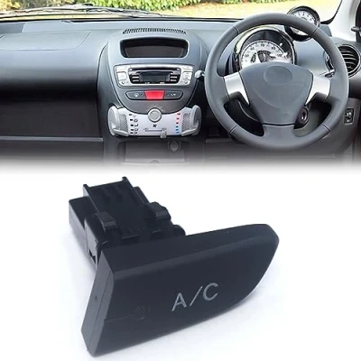 Immagine di FanPaYY Condizionatori d&#039;aria AC Unità di controllo interruttore pulsante 6554.KX per Ci troen C1 Peu geot 107 Aygo Mk1 6554KX
