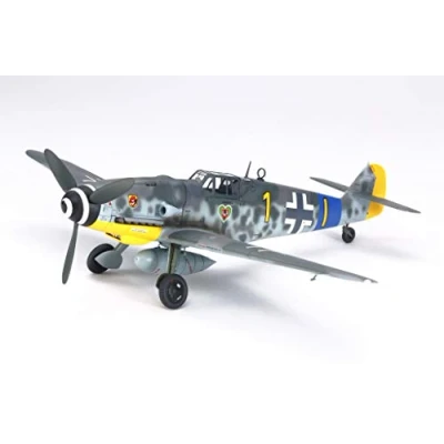 Immagine di Tamiya 1/48 109 G 6 Plastica Modello Aeroplano Other License Messerschmitt BF 109G 6, Colore Unlackiert, TAM61117