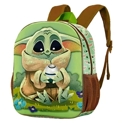 Immagine di Karactermania THE Mandalorian Thermal 3D Small Zaino per bambini, Taglia: One Size, Verde