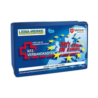 Immagine di Leina 10102 Veicolo a Motore Kit di Primo Soccorso Euro, Colore: Blu/Multicolore