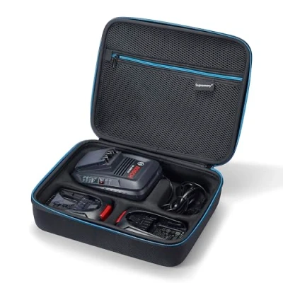 Immagine di Supremery Custodia compatibile con caricatore Bosch 18 V AL 1830 CV e batteria per attrezzi 2,5 Ah accessori
