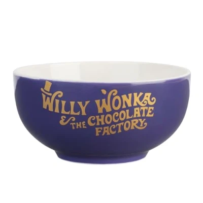 Immagine di Grupo Erik: Bowl Willy Wonka Tazza Colazione Grande di in ceramica, 600 ml, 14 x 7 cm, ideale come Gadget, Tazzone