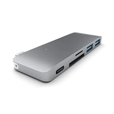 Immagine di Satechi ST TCUPM Hub combinato USB Grigio Siderale