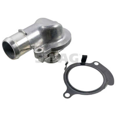 Immagine di SWAG 33 11 0635 Termostato motore 87 con guarnizione alloggiamento VOLKSWAGEN: Transporter 5 Bus, Touareg I, Multivan (7HM