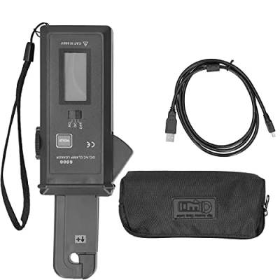 Immagine di Tester di corrente, ETCR6000 corrente dispersione perdite a Pinza AC/DC 0mA‑60.0A 99 unità amperometrica digitale