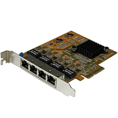 Immagine di STARTECH SCHEDA GIGABIT PCIE A 4 PORTE