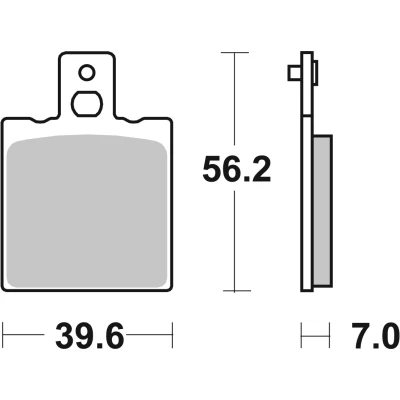Immagine di TRW Organic Allround MCB75 Kit pastiglie freno