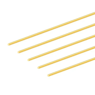Immagine di iMeistek 5 barre in ottone da 2,5 mm, lunghezza 200 metallo, per matite RC, modelli fai te