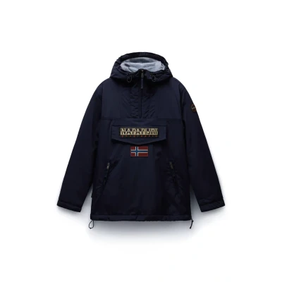 Immagine di Napapijri Rainforest W Pkt 4 Anorak Donna (Taglia: M/38,blu)