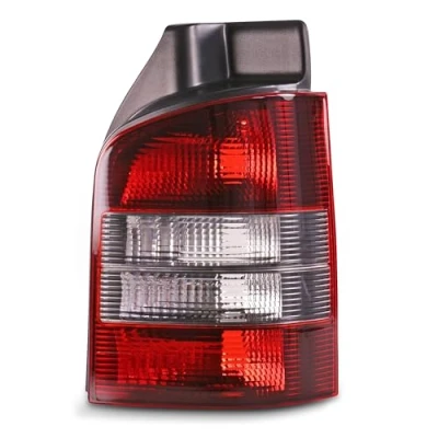 Immagine di BESTPRICE 1x faro posteriore combinato indicatore di direzione destro grigio fumo Compatibile con VW MULTIVAN T5 (7HM, 7HN, 7HF, 7EF, 7EM, 7EN), TRANSPORTER Bus (7HB, 7HJ, 7EB, 7EJ),