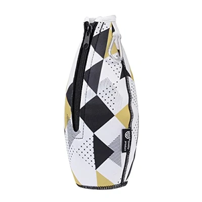 Immagine di GRÄWE Custodia per bottiglia in neoprene, bianco/nero/beige