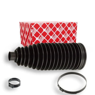 Immagine di FEBI BILSTEIN 103038 Kit soffietto, Sterzo Thermoplast Assale anteriore Dx, Sx con morsetti MERCEDES BENZ: Classe V