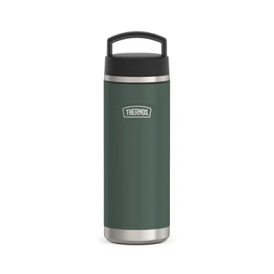 Immagine di thermos ICON BEVERAGE BOTTLE 0,71 l, verde/forest mat, in acciaio inox 710 ml, isolato, 18 h caldo/24 freddo, lavabile lavastoviglie, assolutamente ermetico, senza BPA