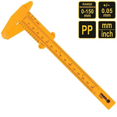 Immagine di Vorel Calibro a corsoio in plastica, 150 mm