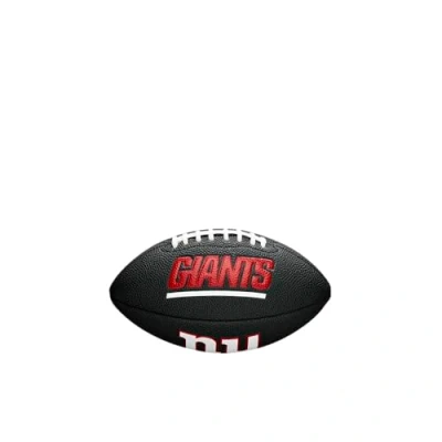 Immagine di Wilson, Palla da football americano, Mini NFL Team Soft Touch, New York Giants, Per giocatori amatoriali, Nero, WTF1533BLXBNG