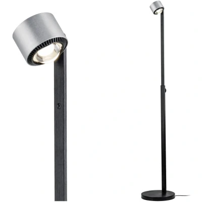 Immagine di Paulmann Aldan 79717 Lampada LED verticale (monocolore) 17 W Alluminio (spazzolato), Nero