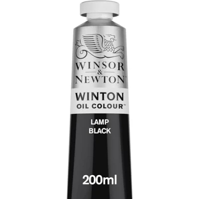 Immagine di Winsor &amp; Newton Olio Winton 200 Ml Nero Bugia