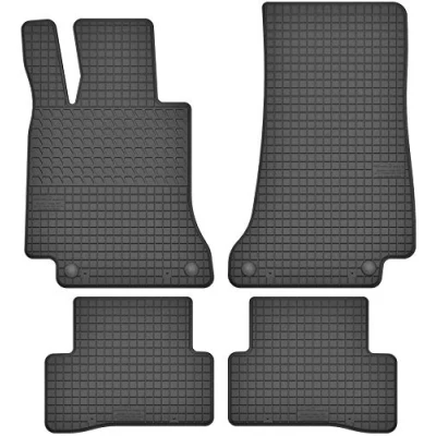 Immagine di Set di tappetini in gomma per Mercedes Benz Classe C W205 (dal 2014) su misura