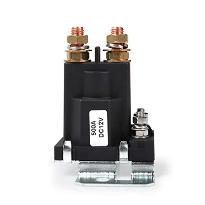 Immagine di Ehdis Relè di avviamento a Corrente Elevata 500 AMP DC 12V 4 Pin SPST Auto Startatore Automatico Doppia Batteria Isolatore Controllo Interruttore On/off