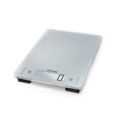 Immagine di Soehnle KWD Page Aqua Proof Bilancia da cucina digitale Portata max.=10 kg Grigio Argento