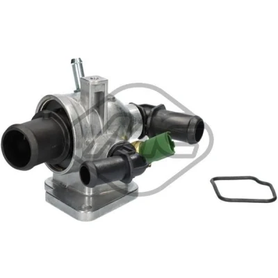 Immagine di Metalcaucho 03886 Carter del termostato 88C con sensore, OPEL: Astra H GTC, Meriva A, Hatchback, FIAT: Grande Punto Hatchback