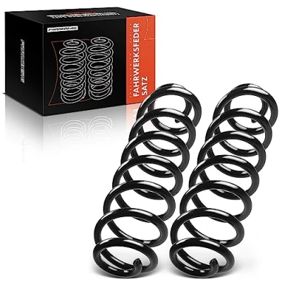 Immagine di Frankberg 2 molle sospensione asse posteriore sinistro destro compatibile con Octavia II Combi 2004 2013 Golf 2008 T o u r a n 2009 2017 Replace# 1K0511115DK